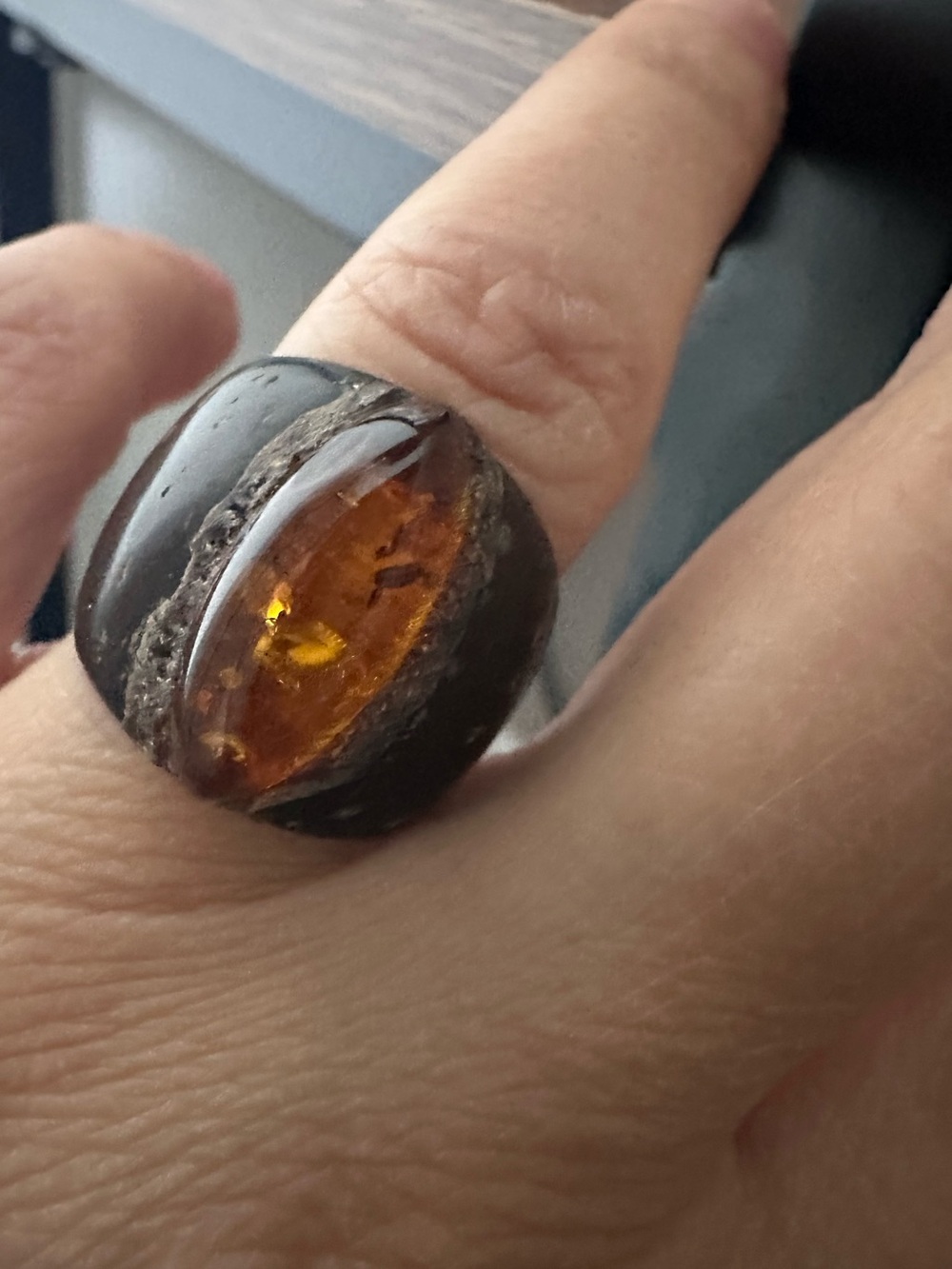 Amber ring - Picture 10 of 16